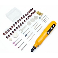 208 Mini meuleuse rotative rechargeable sans fil Micro perceuse 5 vitesses meuleuse de bijoux outil de manucure pour animaux de compagnie perceuse à main 62PC