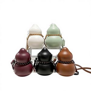 กระเป๋าสะพายไหล่ทรงน้ำเต้า รุ่น 2025 ขนาดเล็ก แฟชั่นสายเดี่ยว สำหรับผู้หญิง มีซิป ใช้ได้ทั้งฤดูร้อนและฤดูหนาว น่ารัก ทรงกล่อง - Product Image 1