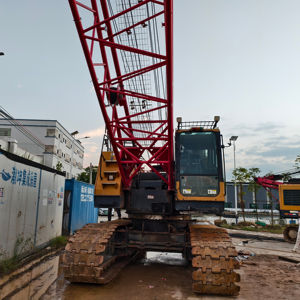 Grúa Oruga SANY SCC750 Usada de 75 Toneladas para Construcción Portuaria, Usada en Vietnam, Se Vende Muy Bien - Product Image 1