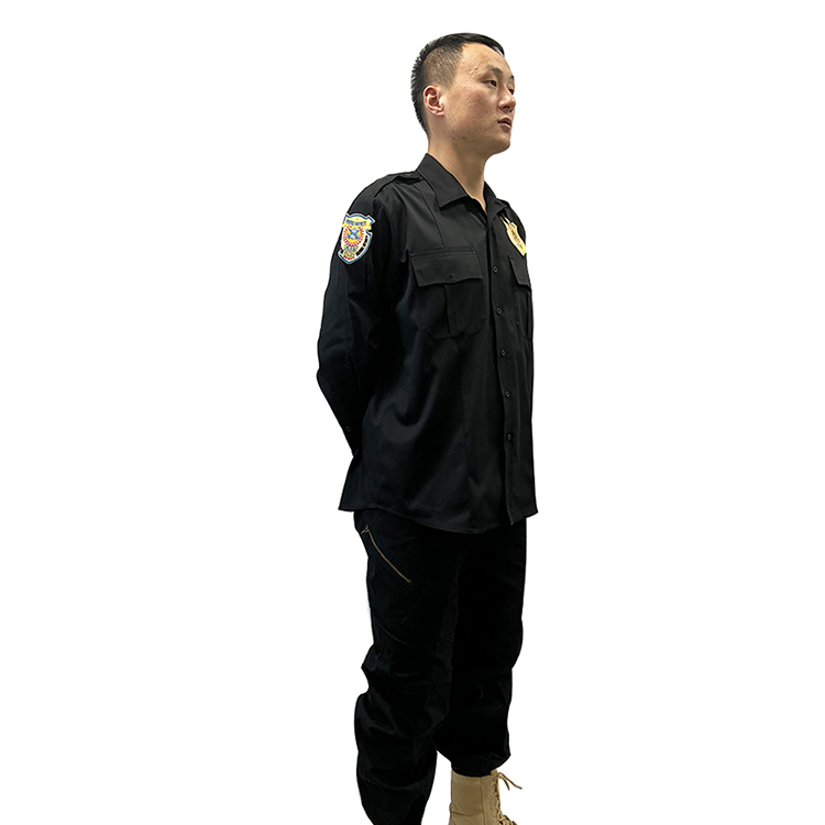 Wholesale Supply Drak Gray Guard Security Military Uniform All For Sale Security Service Made In China