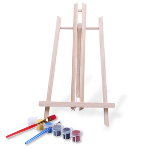 Set <span class=keywords><strong>Tela</strong></span> e Cavalletto <span class=keywords><strong>per</strong></span> Pittura, Kit <span class=keywords><strong>per</strong></span> <span class=keywords><strong>Disegno</strong></span> Artistico e Decorazione con Supporto <span class=keywords><strong>per</strong></span> <span class=keywords><strong>Tela</strong></span> - Product Image 2