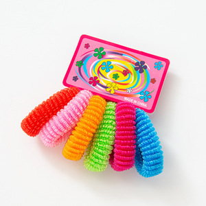 IFOND - Paquete de 72 Coleteros Elásticos de Polipropileno Brillante sin Costuras de 5.5 cm (12 Tarjetas) para Adultos y Estudiantes, para Peinado - Product Image 3