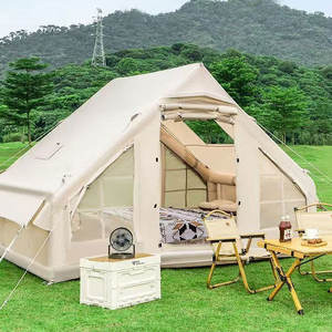 Hochwertiges Aufblasbares 5-Personen-Zelt für Outdoor-Camping, 6,3㎡, mit Dachfenster, 420D Oxford-Gewebe, Wasserdicht, Mesh, Ein Schlafzimmer, Perfekt für Glamping - Product Image 1