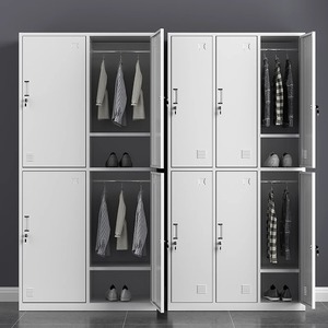 Armoire de rangement et d'organisation personnelle en acier laminé à <span class=keywords><strong>froid</strong></span> avec serrure à combinaison électronique en métal - Product Image 3