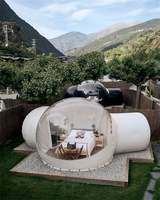 Winsun PVC étanche grand dôme extérieur transparent bulle hôtel maison gonflable maison bulle Camp tente vente location entreprise