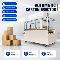 Machine automatique d'érection, de formage et de scellage de cartons, ouvre-boîte avec scellage par ruban adhésif