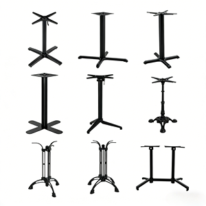 قاعدة طاولة من الألومنيوم والحديد الزهر للمطاعم والمقاهي بجودة احترافية وشعار مخصص وتصنيع حسب الطلب - Product Image 1