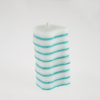 Recharge de brosse WC jetable en forme d'ours avec tête de rechange en éponge pour nettoyage en profondeur des toilettes de salle de bain, personnalisation acceptée