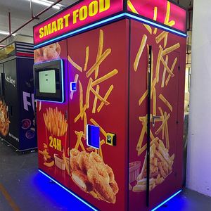 Distributeur automatique de frites Iplaysmart avec autocollant personnalisé OEM, distributeur automatique de frites de 32 pouces à vendre - Product Image 3