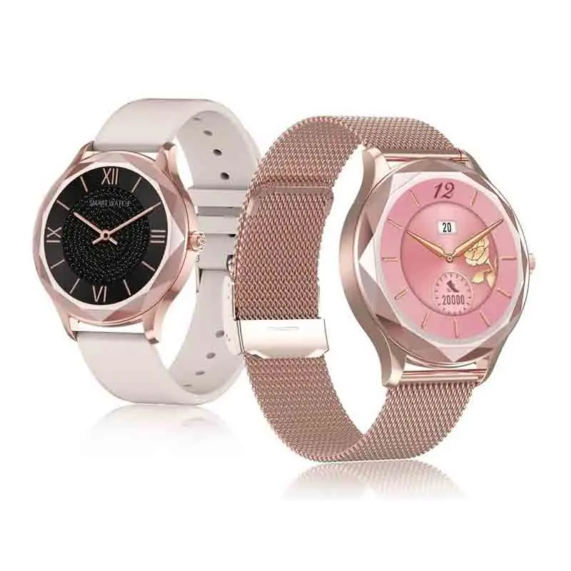 Reloj inteligente DT86 para mujer, accesorio de pulsera resistente al agua con logotipo personalizado, compatible con Android e IOS, 2023