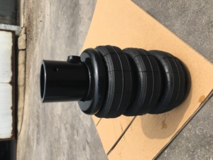 Ressort universel <span class=keywords><strong>de</strong></span> <span class=keywords><strong>suspension</strong></span> à soufflet en caoutchouc triple alambiqué Ressort d'amortisseur Ressort pneumatique - Product Image 2