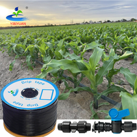 Kit d'irrigation goutte à goutte agricole 1 hectare, ruban goutte à goutte 0,3 mm 0,4 mm 16 mm
