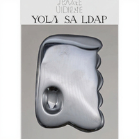 Plaque de massage Gua Sha personnalisée en térahertz avec physiothérapie infrarouge pour le visage