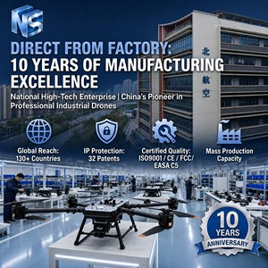 Drone de relevé industriel, charge utile de 200 kg, UAV de cartographie, portée de 30 km, altitude de 3000 m, patrouille urbaine, livraison de marchandises - Product Image 5