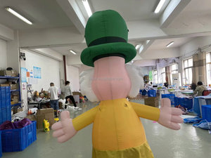 Decoración Inflable de Alicia y el Sombrerero Loco para una Fiesta Temática de Alicia en el País de las Maravillas - Product Image 6