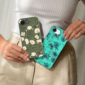 Funda de paja de trigo ecológica personalizada para iPhone 16E 16 Pro Max 15 14 17 funda de teléfono móvil ecológica biodegradable certificado - Product Image 5