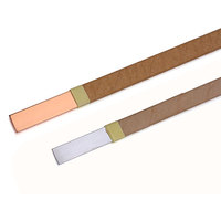 Alambre Magnético Aislado de Papel Más Vendido, Alambre de Bobinado de Aluminio Revestido de Cobre Plano Esmaltado de Alta Temperatura Clase H