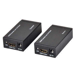 Extenseur <span class=keywords><strong>HDMI</strong></span> GC 1080P 60M sur un seul câble Ethernet Cat5e/Cat6 - Kit émetteur et récepteur vidéo <span class=keywords><strong>HDMI</strong></span> vers <span class=keywords><strong>RJ45</strong></span> - Product Image 2