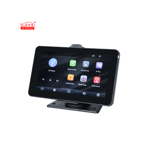 Sunway - Display de vídeo para carros, com painel de 7 polegadas, sem fio, carplay, <span class=keywords><strong>android</strong></span>, gravação de vídeo, wi-fi, GPS, DVR, navegação, compatível com dispositivos <span class=keywords><strong>Android</strong></span> - Product Image 1