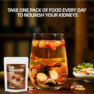 OEM ODM Prêt à expédier – Sachets de tisane aux dix herbes de ginseng, mélange naturel de maca, goji et jujube, favorise l'énergie et la vitalité – 20 sachets - Product Image 4