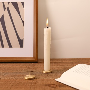 Maxery Golden Metal <strong>Candle</strong> <strong>Holder</strong>, Simple Luxury Solid <strong>Brass</strong> <strong>Candle</strong> Stick <strong>Holder</strong> Decorative for Home Dinning Wedding - Product Image 5