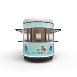 Camión de Comida Personalizado con Color a Elección, Remolque de Comida Móvil de Alta Calidad, Carrito de Helados y Hot Dogs, Camión de Comida Eléctrico para EE. UU. y Europa - Product Image 5