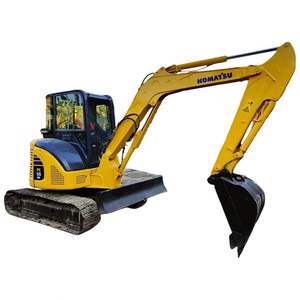 Excavatrices d'occasion de haute qualité Komatsu, excavatrices sur chenilles d'occasion, excavatrices Komatsu PC55 d'occasion avec pièces de rechange d'origine - Product Image 1