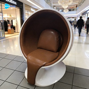 Silla de Resina y Fibra de Vidrio con Diseño Creativo de Taza de Café, Asiento Artístico para Decoración de Cafeterías y Oficinas - Product Image 3
