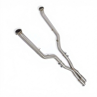 Escape de Acero Inoxidable de Alta Calidad para BMW M5 G90 4.4T 2025+ con Resonador, Tubo Central, Mejora de Rendimiento de Carreras, Sonido Deportivo