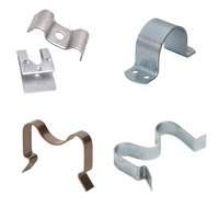 HARD fabrikgefertigt kleine mengen anpassbar ISO9001 benutzerdefinierte kabelklemme SUS304 federclips