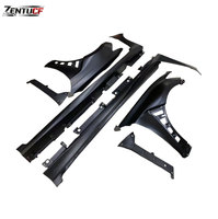 Kit de conversion de haute qualité GSF Style avec garde-boue en acier et jupes latérales en plastique, compatible Lexus GS200t GS300