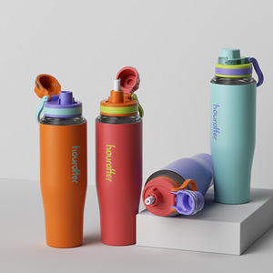 Gobelet isotherme portable Voyager New Style personnalisable, 30 oz, gobelet à glace, gobelet de voiture, bouteille d'eau de voyage - Product Image 2