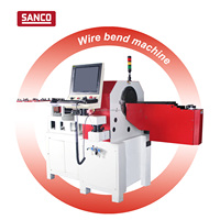Máquina Automática para Enderezar y Doblar Alambre, Máquina de Corte y Doblado CNC de 2-8 mm con Desbobinador