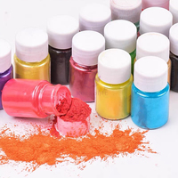 Nouvelle série plus brillante qualité cosmétique peau sûre savon bombe de bain coloré naturel Mica poudre pour peinture résine époxy perle Pigment