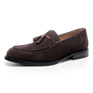 Cuir véritable Mocassin souple pour hommes Mocassins de conduite Chaussures bateau en cuir suédé Fancy Frosted Business Usine De Chaussure - Product Image 3