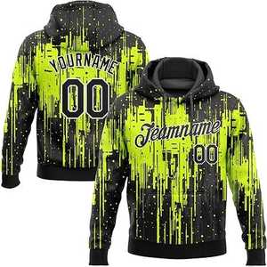 Sudadera con Capucha Personalizada con Nombre y Número de Equipo para Hombre, Sudadera con Capucha de Forro Polar Cálido para Invierno, Deportiva, Unisex, Venta al por Mayor - Product Image 6