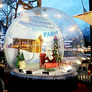 Beliebte Weihnachts show <span class=keywords><strong>Ball</strong></span> Show <span class=keywords><strong>Ball</strong></span> Werbung Aufblasbare Schneekugeln <span class=keywords><strong>Ball</strong></span> - Product Image 3
