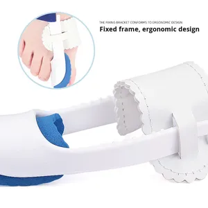 Plantillas Correctoras de <span class=keywords><strong>Juanetes</strong></span> Nocturnas Rebo, Separador de Dedos Grandes, Cuero Transpirable, Gel Ortopédico, Corrector Ecológico - Product Image 5