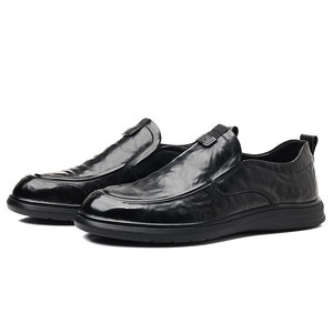 Zapatos de Vestir de Cuero con Cordones Cuadrados de Alta Calidad para Hombre, Modernos, Formales, Hechos a Mano, Antideslizantes y Transpirables, Venta al Por Mayor con Dropshipping - Product Image 2