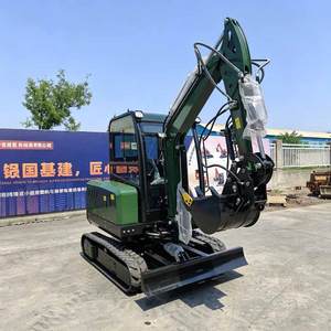 Mini Excavadora de 3 Toneladas, 18.5kw, Diésel, Hidráulica, con Certificación CE, para Excavación en Viñedos - Product Image 2
