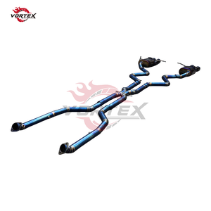 Échappement arrière à soupapes en titane haute performance Vortex avec collecteur catalytique finition bleu brûlé pour BMW E90 E92 M3 4.0T 2007-2013 - Product Image 5