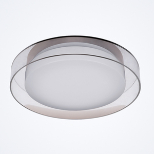Modern Round <b>Ceiling</b> <b>Light</b> Carbon Steel & Acrylic Flush Mount <b>LED</b> <b>Light</b> Fixture <b>Dimmable</b> & Energy Saving for Living Room Bedroom - Product Image 1