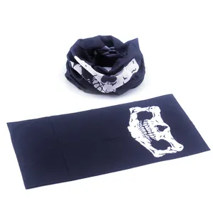 Fabricant de guêtre de cou avec logo personnalisé tube sans couture visage bandana écharpe couvre-chef pour le sport