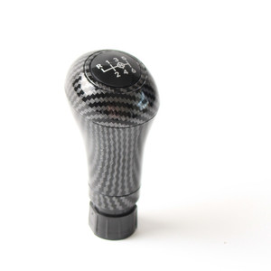 Poignée de levier de vitesses en fibre de carbone 6 vitesses manuelle pour Mercedes-Benz W203 W204 C63 Classe C - Product Image 1