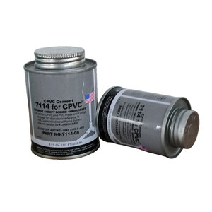 Colle à solvant pour PVC à haute résistance, à prise rapide, à base de <span class=keywords><strong>ciment</strong></span>, pour la jonction de tuyaux en plastique, de couleur grise, résistante - Product Image 6