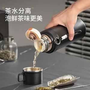 Botella de Agua Aislada Portátil de Acero Inoxidable Leto 316 con Infusor de Té para Uso en Oficina y Negocios - Product Image 3