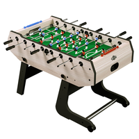 55 "Grande table de jeu de football standard Table de jeu de football à main professionnelle Table de football de football en bois intérieure pour adulte