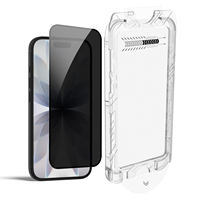 Pelindung Layar Kaca Tempered Anti-Spy untuk iPhone Seri 18/ 17 / 16 / 15, 28 °   Sudut Pandang, Kemasan Massal OEM