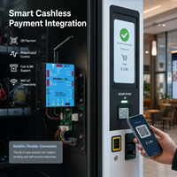 Controlador de Pago por Código QR y Pago por Pulsación Multi-Escenario para Equipos de Autoservicio