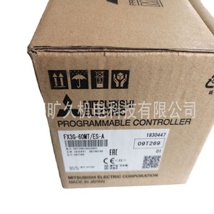 Contrôleur programmable Mitsubishi FX3G-60MT/ES-A 64 entrées/sorties Interface RS485 Fabriqué au Japon - Product Image 1
